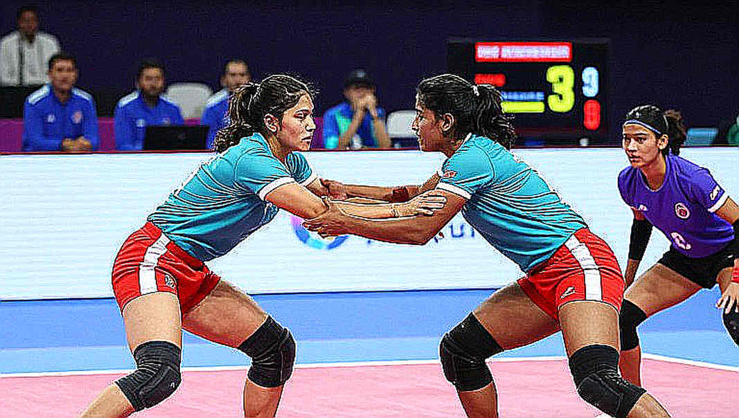 এশিয়ান গেমস ২০২৬ কাবাডি সেমিফাইনাল: ভারতের দুই দল, এক সেশন, আর 'অপরাজিত' শব্দটির ফাঁক এশিয়ান গেমস ২০২৬ কাবাডি সেমিফাইনাল: ভারতের দুই দল, এক সেশন, আর 'অপরাজিত' শব্দটির ফাঁক